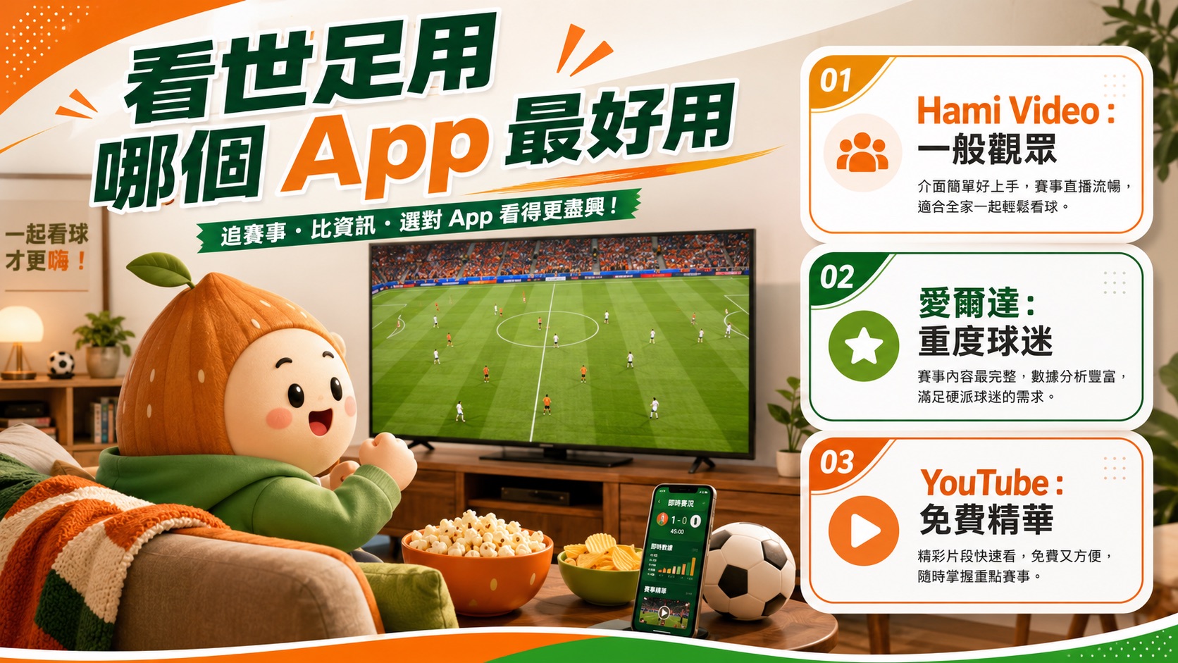 看世足用哪個 App 最好用?依照需求這樣選