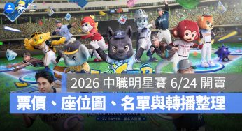 2026 中職明星賽 6/24 開賣！7/18、7/19 大巨蛋登場，票價、座位圖、名單與轉播整理