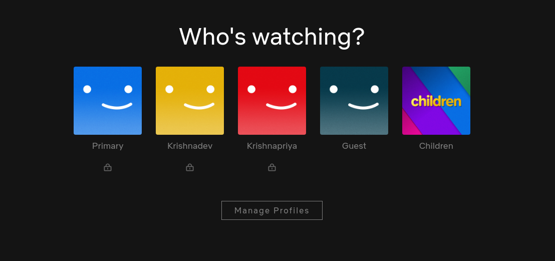 Netflix Netflix 共享帳號 Netflix 個人檔案