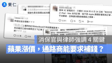 蘋果漲價 Studio A 德誼 燦坤