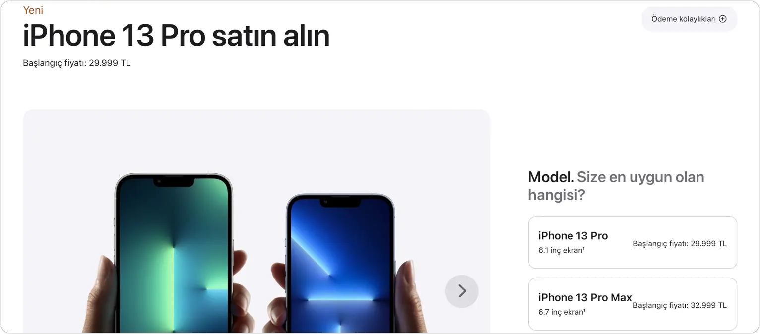 iPhone index