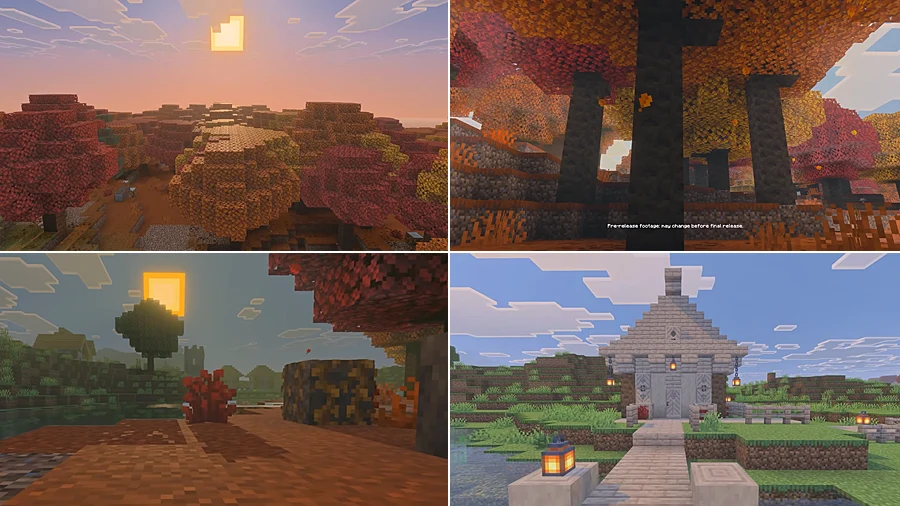 MinecraftLive2026 26.3版本 斑駁森林 廢棄營地