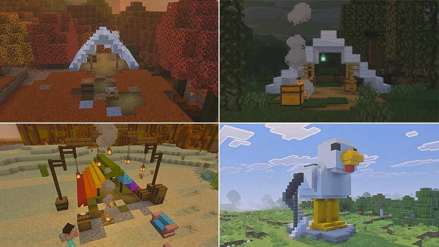 MinecraftLive2026 26.3版本 斑駁森林 廢棄營地