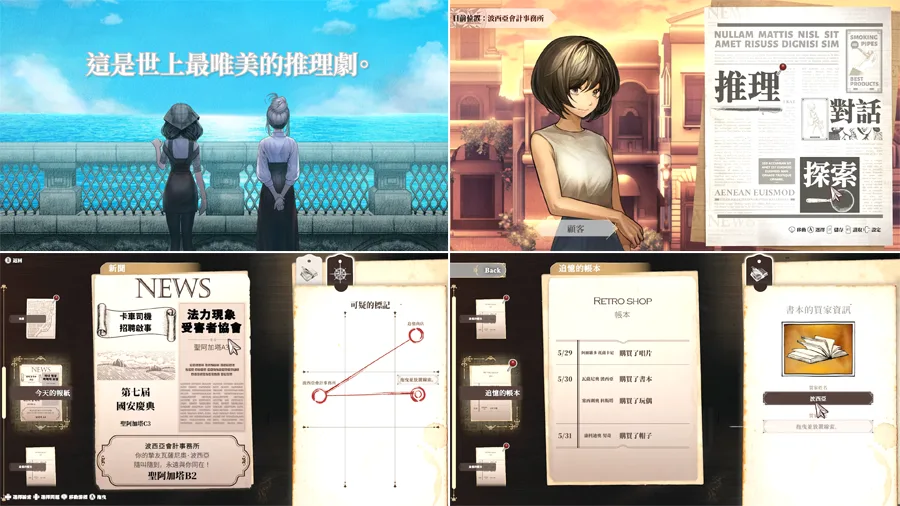 Steam 新品節 2026 免費試玩 Staffer Retro 異能追憶 懸疑推理模擬遊戲