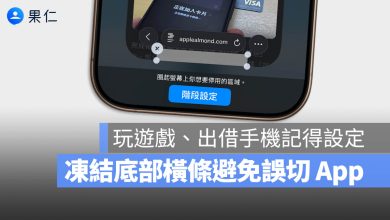 引導使用模式 iPhone 底部橫條