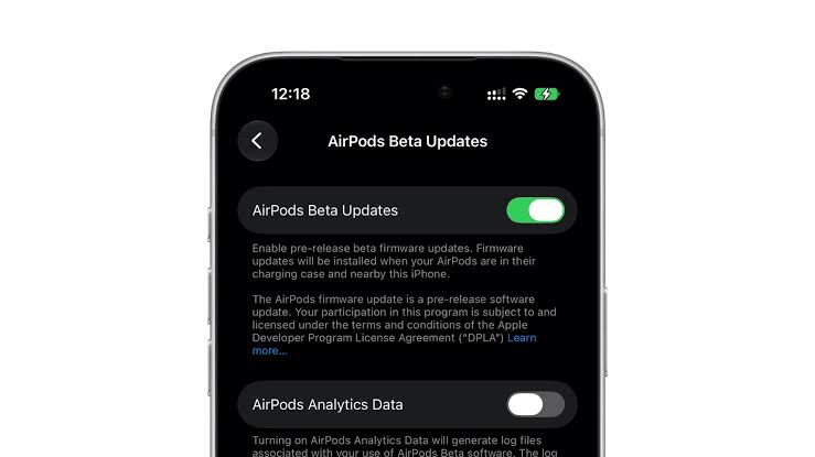 AirPods iOS 27 AirPods Beta 韌體 9A5314b