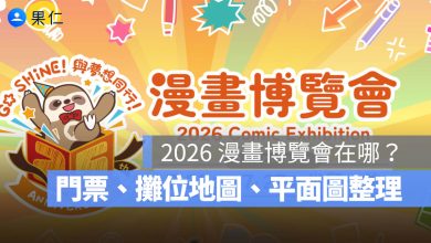 2026 漫畫博覽會在哪?門票、攤位地圖、平面圖、台北世貿一館交通一次看(圖源:漫博會官網)