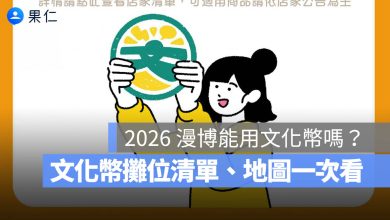 2026 漫博會可以用文化幣嗎?哪些攤位可以用?文化幣攤位清單、地圖一次看(圖源:漫博會官網)