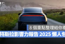 特斯拉 Tesla 影響力報告 特斯拉影響力報告