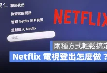 Netflix Netflix 電視登出