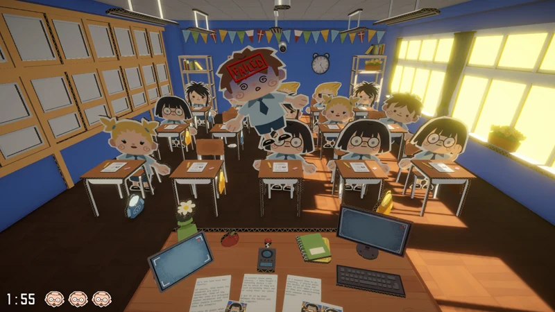Steam免費遊戲 獨立遊戲 新作 免費下載 Damn Exam